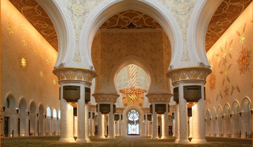 مسجد الشيخ زايد في ابوظبي