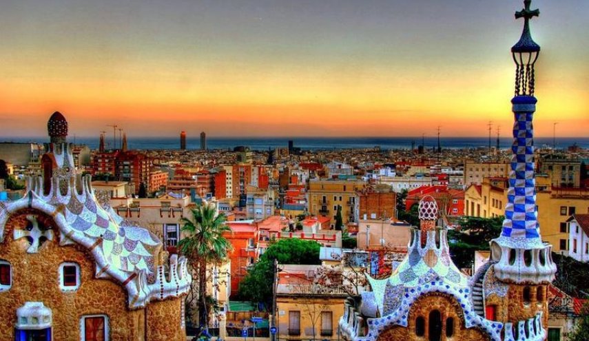 مدينة برشلونة في اسبانيا