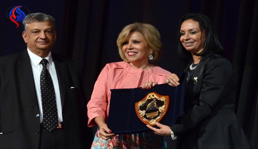 تكريم مشيرة خطاب في احتفالية 