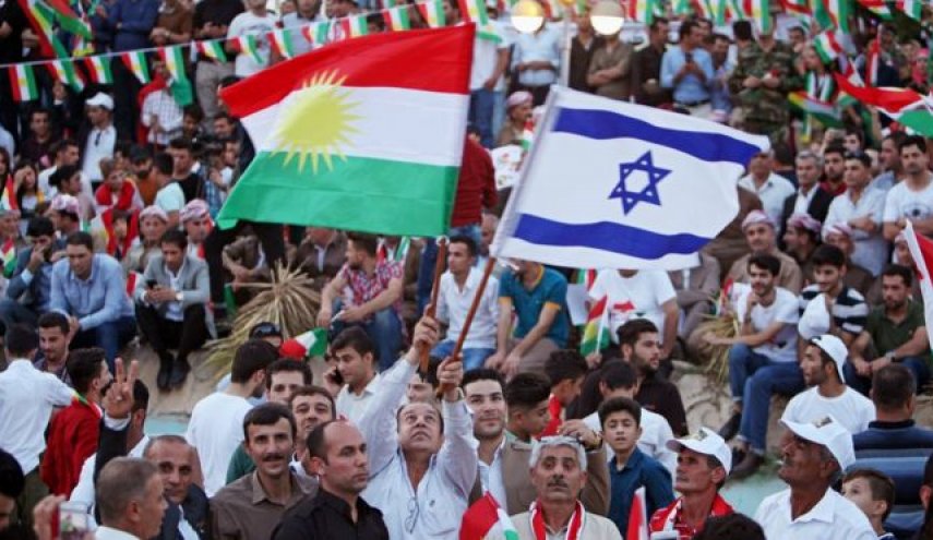دیدار برادر مسعود بارزانی با یک مقام اسرائیلی