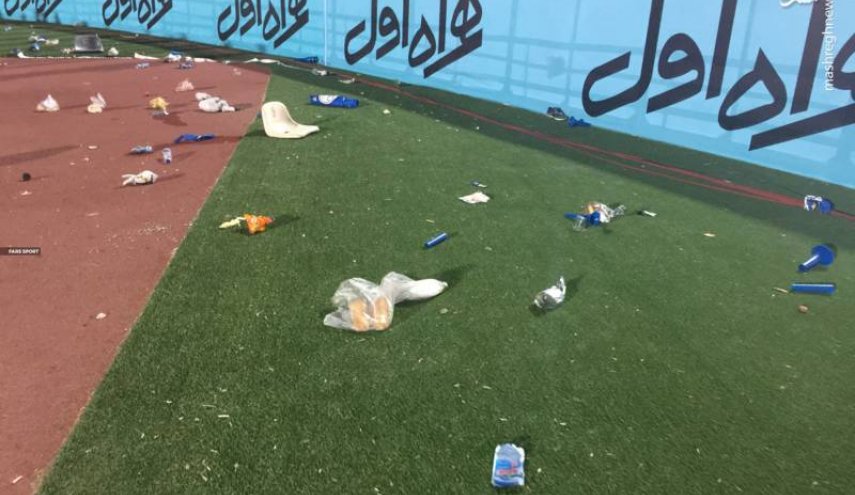 زشتی‌های پایان دربی 85 + تصاویر