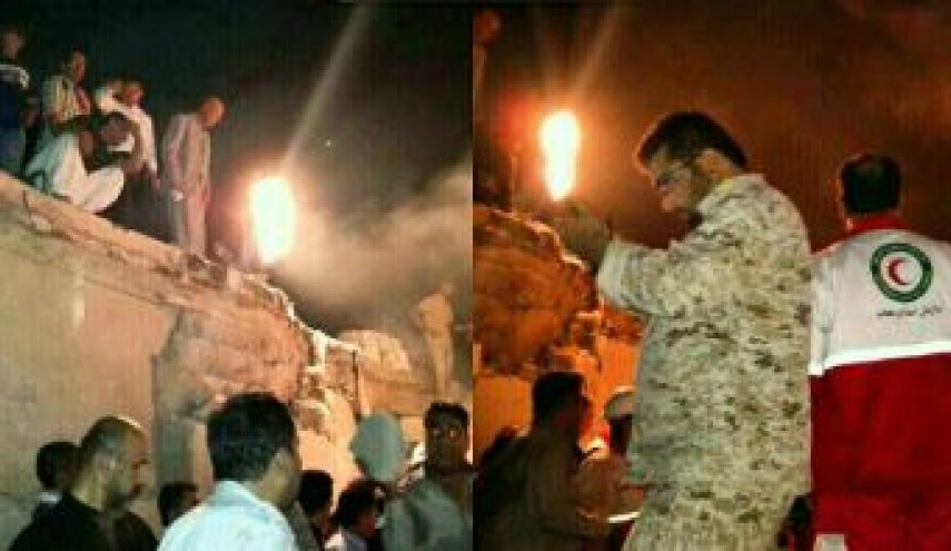 انفجار گاز در کوی رمضان اهواز/تخریب چند واحد مسکونی