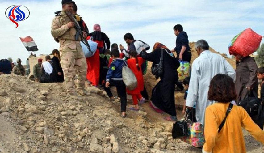 تخلیه 300 خانواده از القائم توسط الحشد الشعبی
