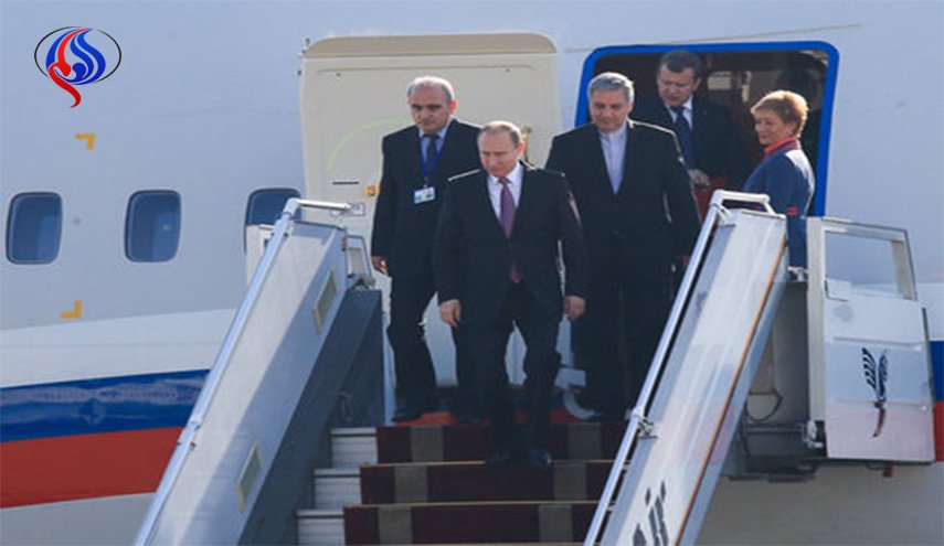 پوتین وارد تهران شد 