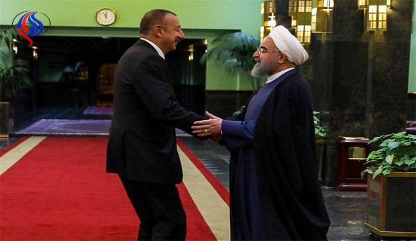 علی‌اف با روحانی دیدار کرد