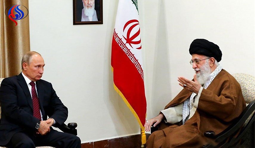 الامام الخامنئي يستقبل الرئيس الروسي