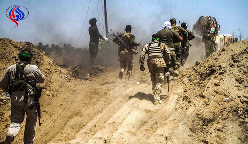 عمليات الحشد الشعبی برای تعقیب عناصر داعش 