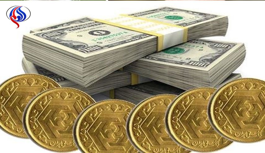قیمت سکه و ارز در نخستین روز هفته