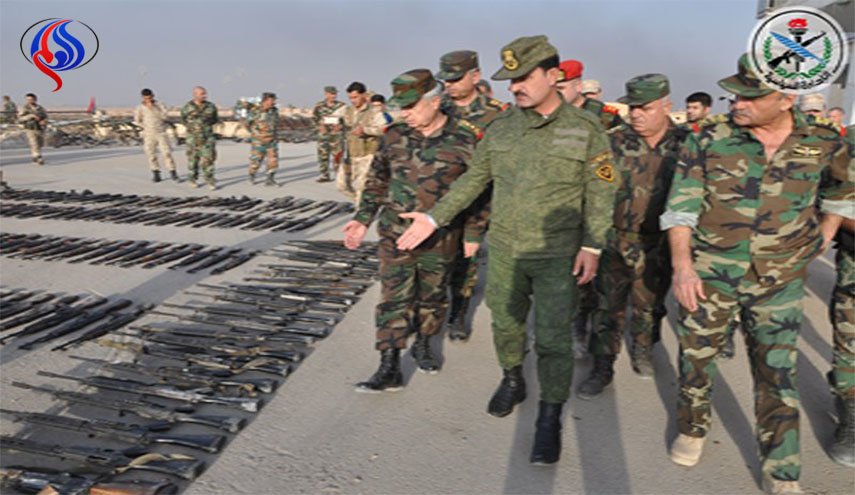 بازدید رئیس ستاد مشترک ارتش سوریه از شهر تازه آزاد شده «دیرالزور»