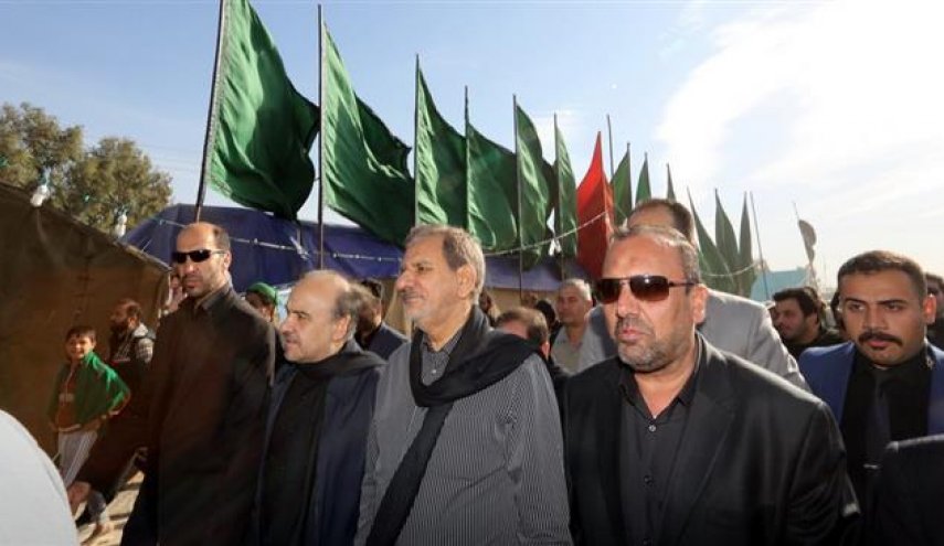 معاون اول رییس‌جمهور وارد نجف شد