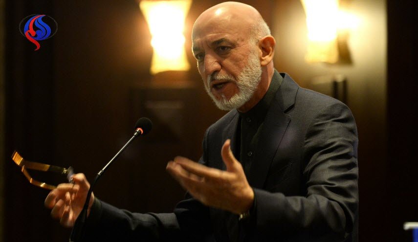 «حامد کرزای» آمریکا را به همکاری با داعش در افغانستان متهم کرد