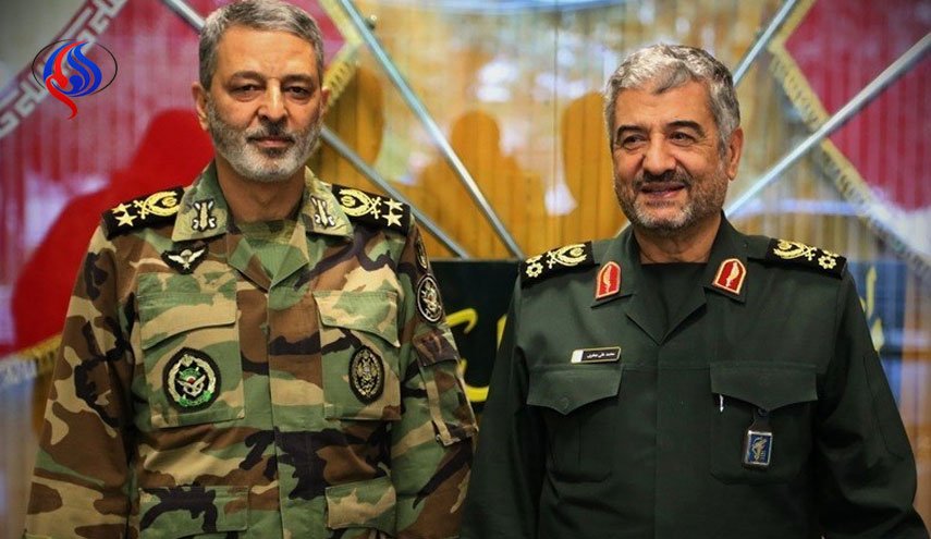 فرماندهان کل سپاه و ارتش و فرمانده نیروی زمینی به مناطق زلزله‌زده شتافتند