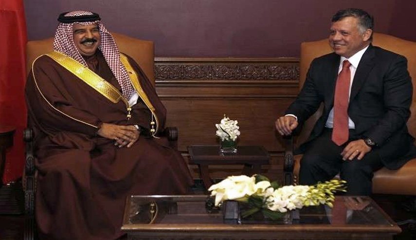 الملك الأردني يصل إلى المنامة