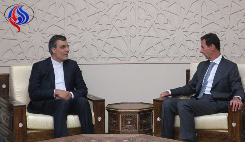 هذا ما دار بين جابري انصاري والرئيس السوري في دمشق