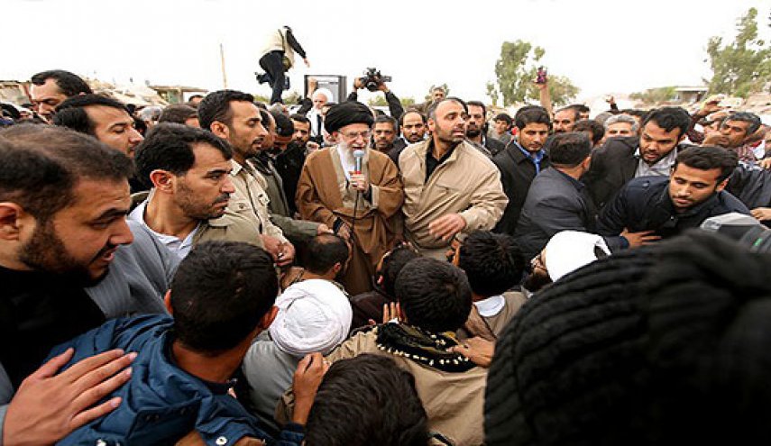 جلسه رسیدگی به مشکلات زلزله‌زدگان کرمانشاه با حضور رهبر انقلاب برگزار شد