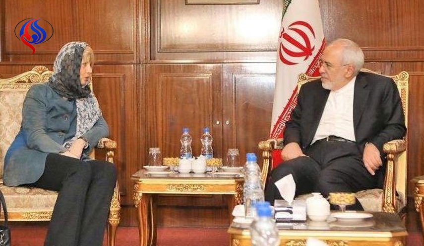 هلگا اشمید با ظریف دیدار کرد