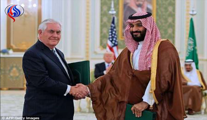 تماس تلفنی محمد بن سلمان و تیلرسون
