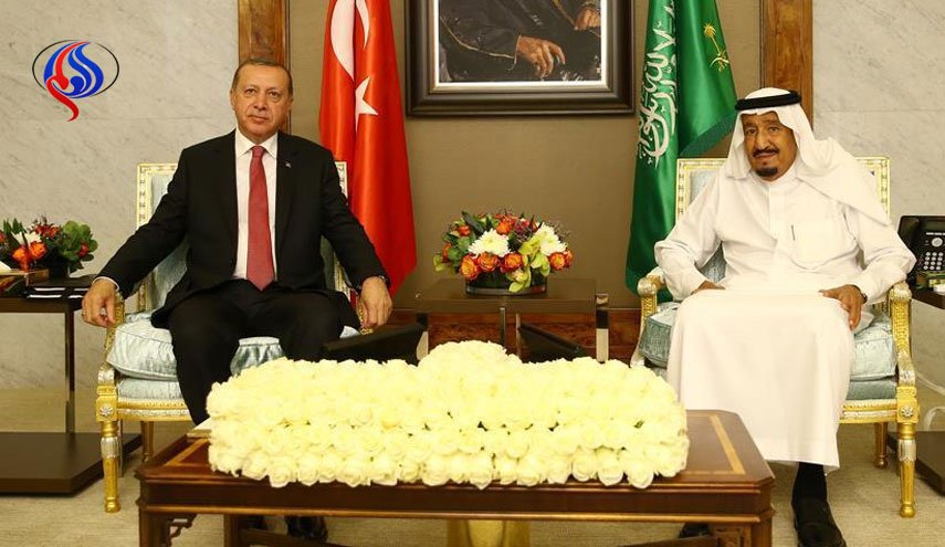 گفتگوی تلفنی اردوغان با شاه سعودی درباره سوریه