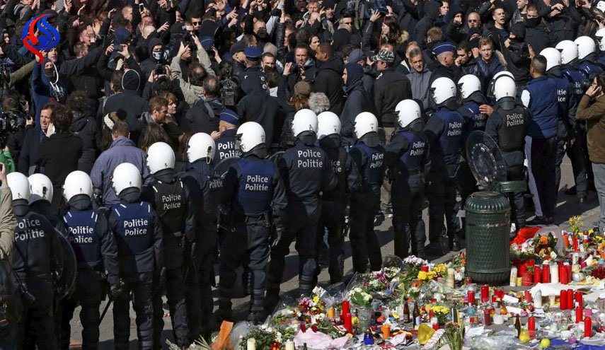  توقيف 70 شخصا في أعمال شغب وسط بروكسل