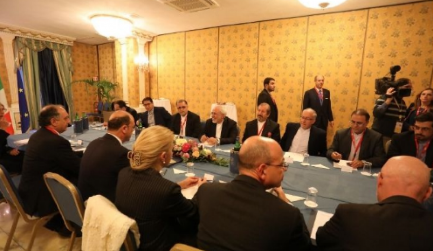وزیرا خارجیة ایران وایطالیا یبحثان تطویر التعاون الثنائي في روما