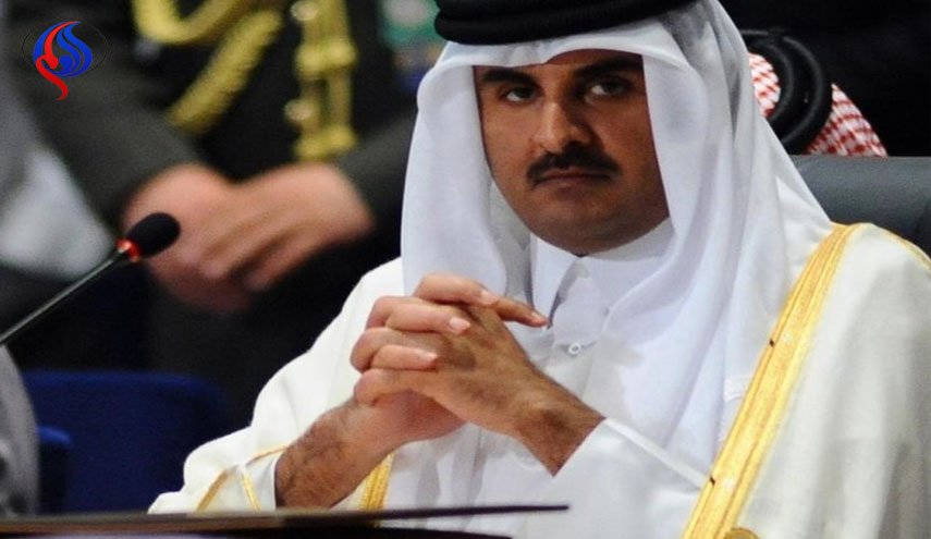 نامه امیر قطر به پوتین