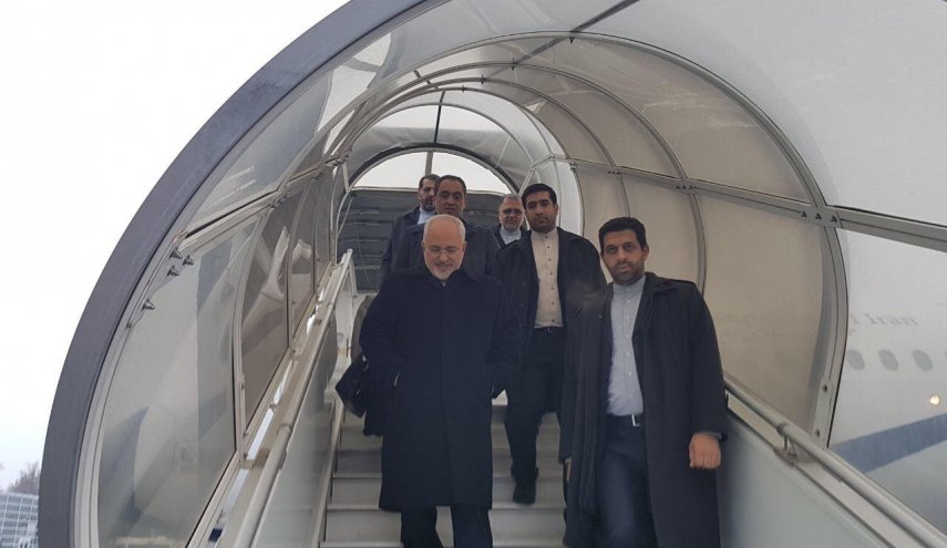 ظریف وارد مسکو شد