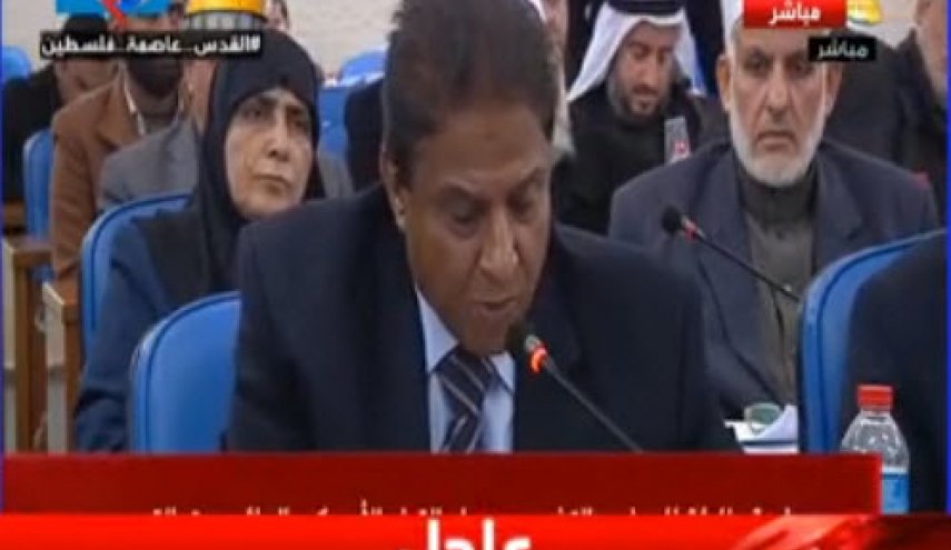 برگزاری جلسه اضطراری شورای قانونگذاری فلسطین در غزه پیرامون تصمیم ترامپ