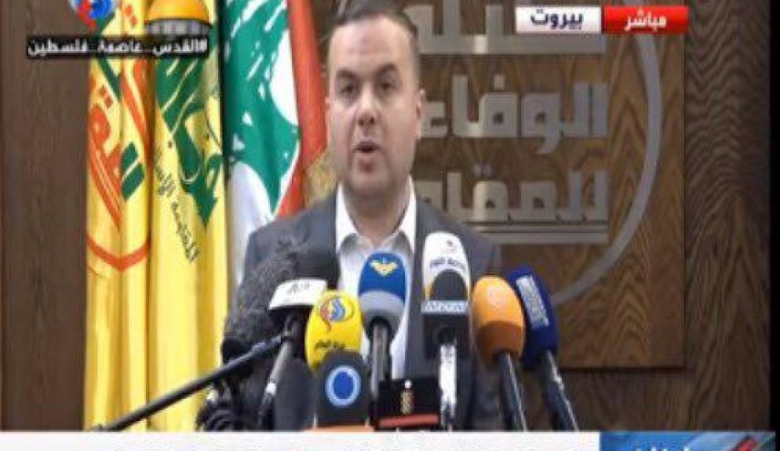 فراکسیون حزب‌الله: گزینه مقاومت، تنها راه بازگرداندن حقوق فلسطینیان 