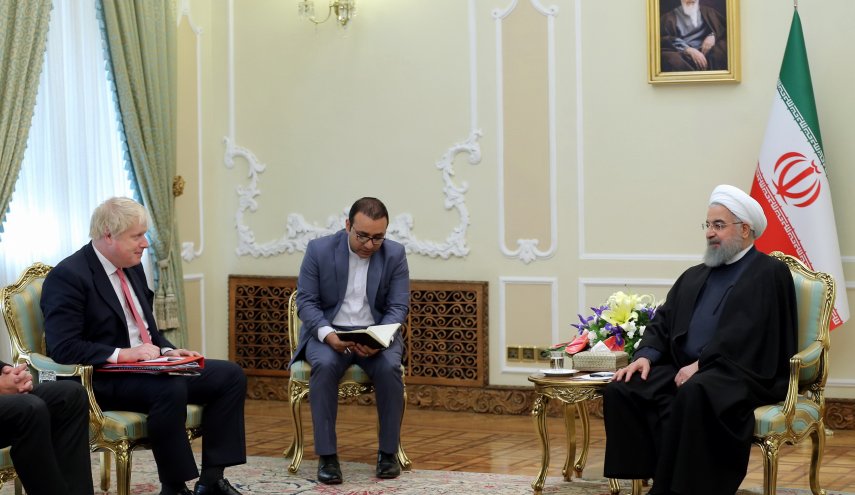 روحانی با وزیر امور خارجه انگلیس دیدار کرد