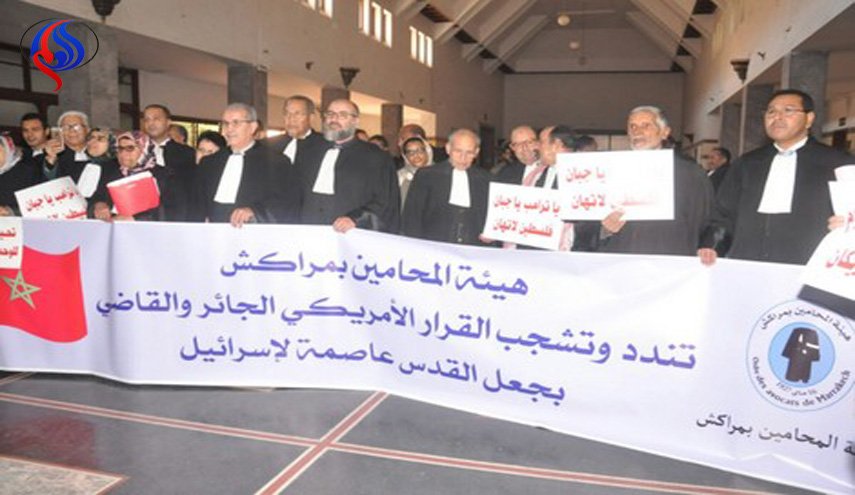 محامون بمراكش ينددون بقرار ترامب (صور)
