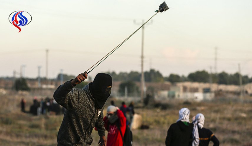 تظاهرات گسترده فلسطینی ها در اعتراض به ترامپ 