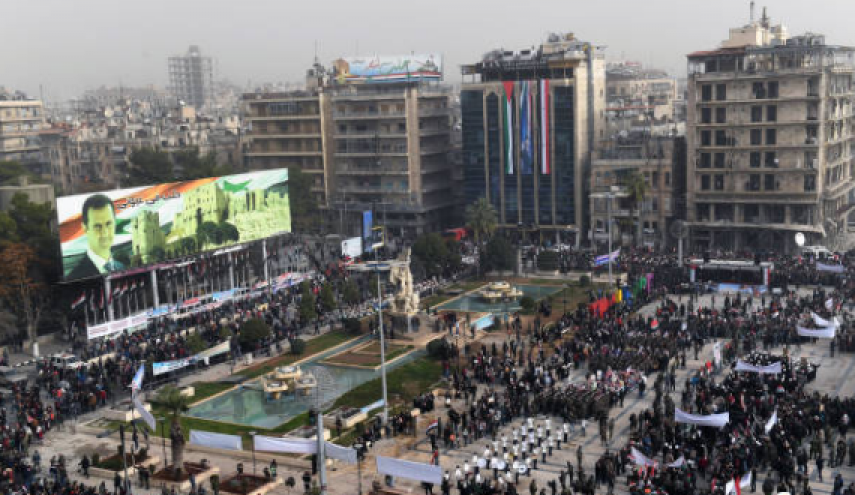 جشن مردمی سالروز آزادسازی حلب