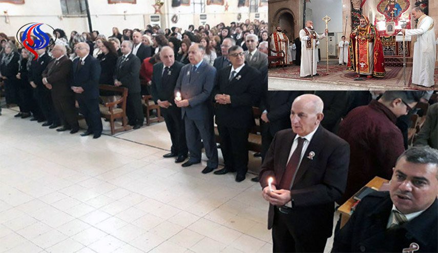 بالصور.. مسيحيو سوريا يحتفلون بعيد ميلاد السيد المسيح