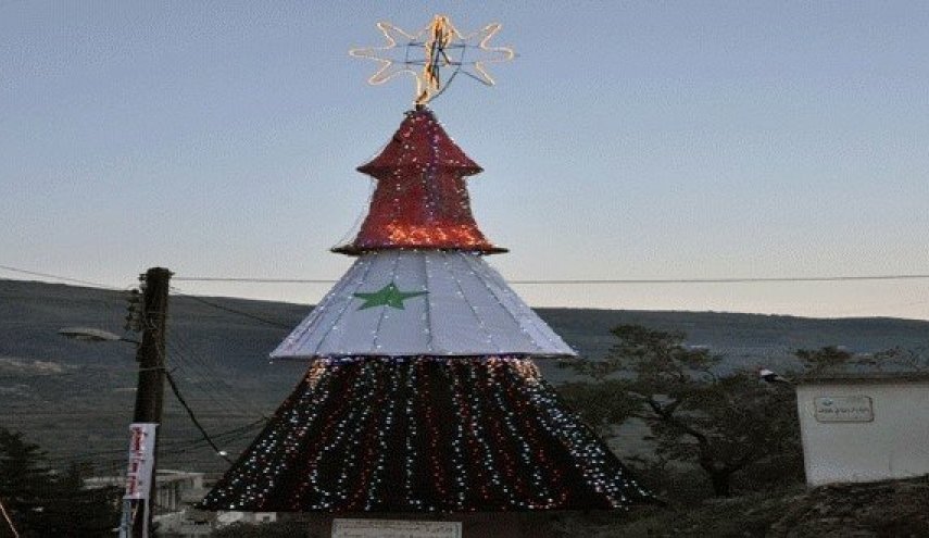  إحتفالات بولادة المسيح (ع) في سوريا بعد انتصارها على الارهاب