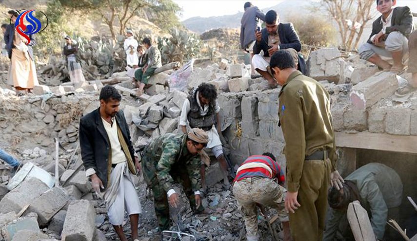 قتلی وجرحی مدنيين في غارة سعودية علی سوق شعبي