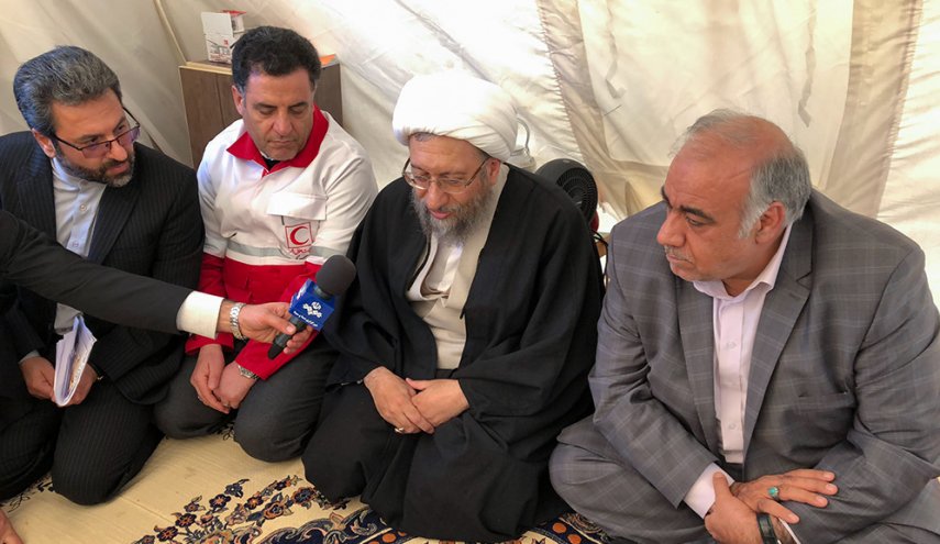 رئیس قوه قضاییه: دولت در رسیدگی به زلزله‌زدگان زحمات زیادی کشیده است