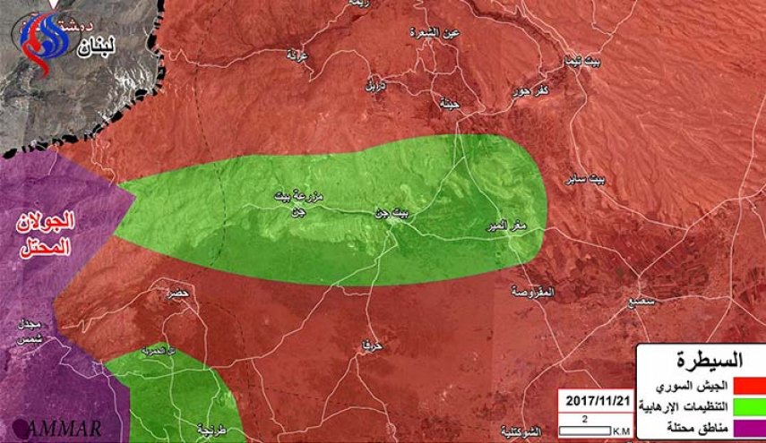 هذا آخر ما فعلته الجماعات المسلحة قبيل خروجها من الغوطة الغربية !