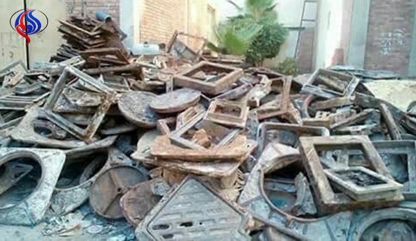 بالصور....وأخيراً تم حل لغز البلاعات المكشوفة بالإسكندرية!!
