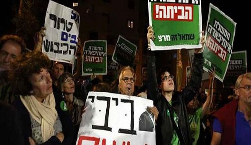 تظاهرات هزاران نفر علیه نتانیاهو در تل آویو