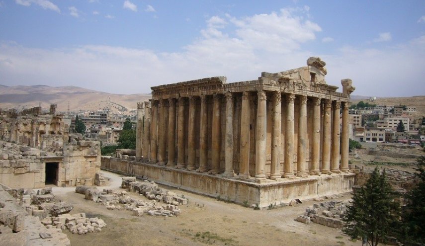 اثار مدينة بعلبك اللبنانية 