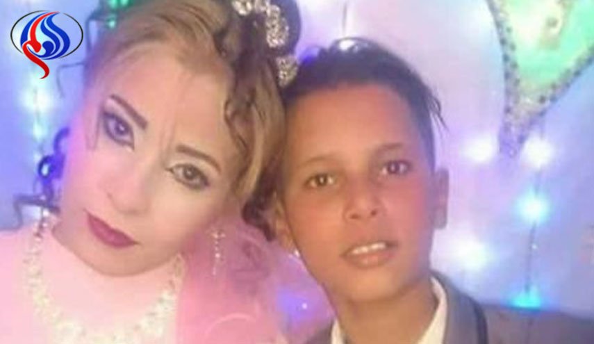 حفل خطوبة لطفل مصري وعروس تكبره بأربع سنوات