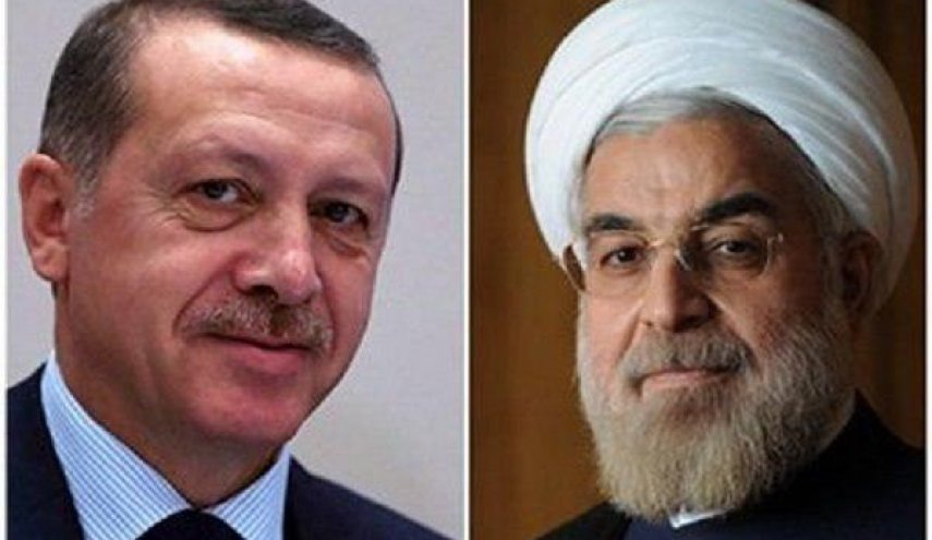 گفت‌وگوی تلفنی اردوغان و روحانی درباره اتفاقات اخیر در ایران