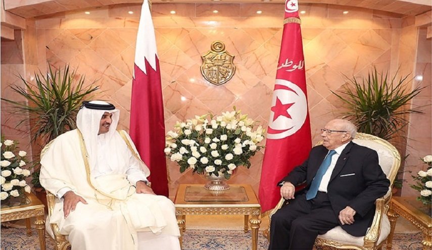 الامير تميم يتصل بتونس، وسط ازمة متصاعدة مع الامارات