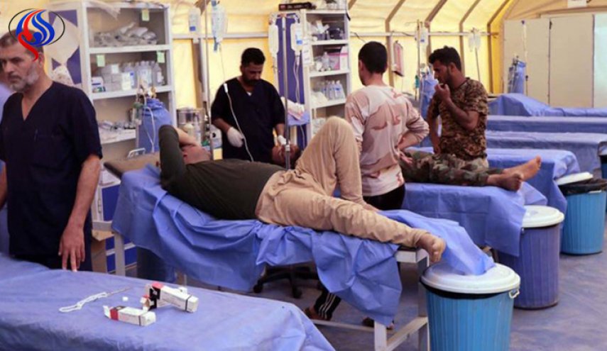 طبابة الحشد الشعبي اسعفت جرحى العمليات في أصعب الظروف