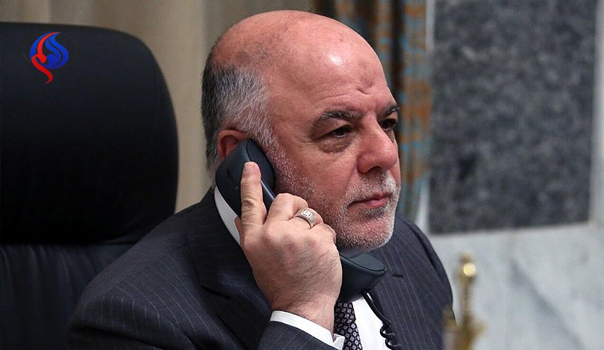 العبادي يتلقى اتصالا هاتفيا من تيلرسون
