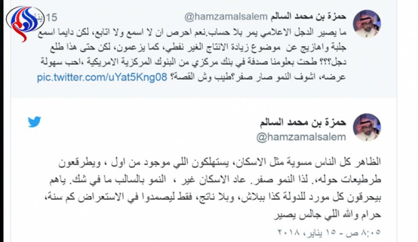 خبير سعودي يفضح النظام ويكشف كذبة زيادة الإيرادات