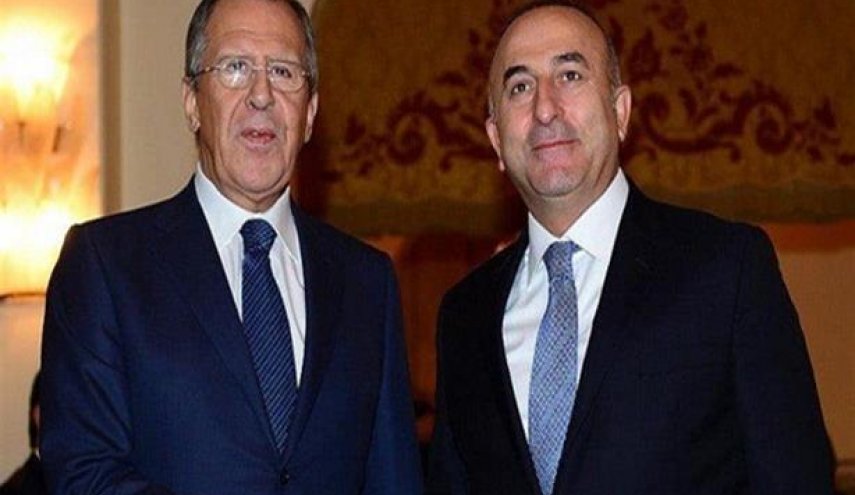 تماس تلفنی وزیران خارجه ترکیه و روسیه درباره سوریه