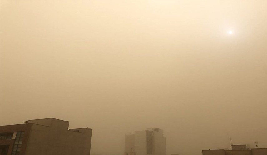گرد و غبار در اهواز