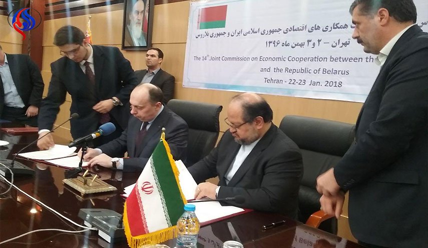 8 وثائق للتعاون الثنائي حصيلة اتفاق ايران وبيلاروسيا