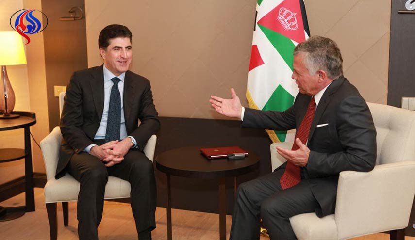 هذا ما اكده ملك الاردن لنيجيرفان بارزاني..